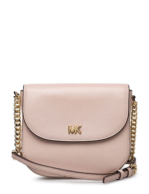 michael kors half dome crossbody rose|Michael Kors Crossbody large purses.